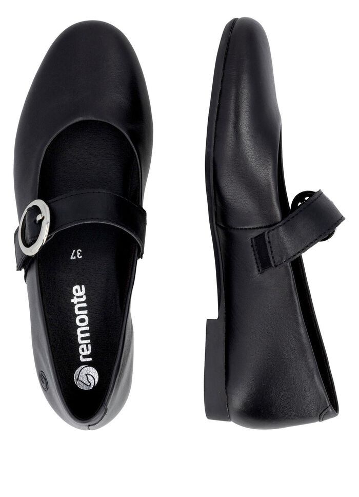 Remonte, trendiga Mary Jane-skor f&ouml;r kvinnor med uttagbar fotb&auml;dd 